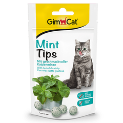 Mint Tips Tabs Gimcat - Snack dạng viên vị bạc hà cho Mèo