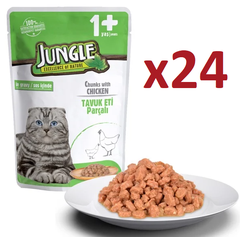 Gói 100gr - Pate Jungle cho Mèo