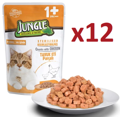 Gói 100gr - Pate Jungle cho Mèo