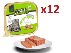 Lon 100gr - Pate Jungle cho Mèo