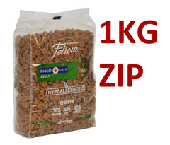 Hạt Felicia Digest Adult Cat Chicken Hỗ trợ tiêu hóa cho mèo