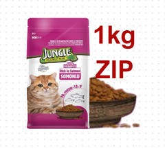 Hạt Jungle Sterilised Salmon cho mèo triệt sản