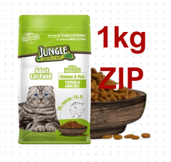 Hạt Jungle Adult Cat Chicken & Fish cho mèo