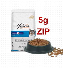 Hạt Felicia Derma Adult Cat Salmon hỗ trợ lông và da cho mèo lớn