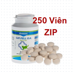 Viên Cat-Fell OK Canina Mèo đẹp da , lông