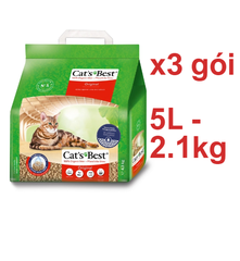 Cát gỗ Original Cat's Best - CÁT GỖ MÈO VỆ SINH HỮU CƠ VÓN CỤC KHỬ MÙI VÀ VI TRÙNG CAT'S BEST ORIGINAL
