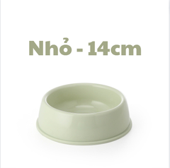 Bát nhựa đơn B2 cho Chó Mèo
