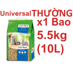 Cát gỗ Universal Cat's Best - CÁT MÈO VỆ SINH HỮU CƠ VÓN CỤC KHỬ MÙI VÀ VI TRÙNG CAT'S BEST UNIVERSAL
