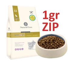 Hạt C3 Natural Core cho Mèo từ Thịt Gà & Cá Hồi