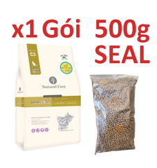 Hạt C3 Natural Core cho Mèo từ Thịt Gà & Cá Hồi
