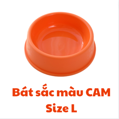 Bát nhựa sắc màu in hình chân Pet