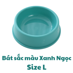 Bát nhựa sắc màu in hình chân Pet