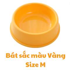 Bát nhựa sắc màu in hình chân Pet