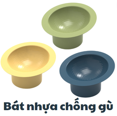 Bát nhựa chống gù cho Chó Mèo