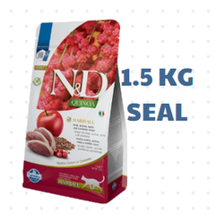 Hạt Quinoa Hairball -Duck, Quinoa, Apple and Cranberry | Hạt N&D Farmina Vịt, Quinoa, Táo, Nam việt quất cho Mèo Búi lông