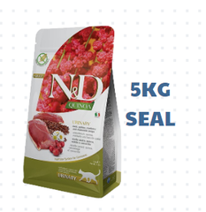 Hạt Quinoa Urinary Duck, Quinoa, Cranberry, Chamomile Farmina N&D - Hạt Vịt, Diêm mạch, Nam việt quất, Hoa cúc cho Mèo tiết niệu