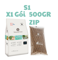 Hạt S1 S2 S3 cho Chó Natural Core - Hạt Natural Core hữu cơ đủ dòng S1 S2 S3 cho Chó - Thức ăn cho chó Đa đạm thành phần Cá hồi, Thịt Cừu
