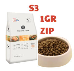 Hạt S1 S2 S3 cho Chó Natural Core - Hạt Natural Core hữu cơ đủ dòng S1 S2 S3 cho Chó - Thức ăn cho chó Đa đạm thành phần Cá hồi, Thịt Cừu