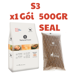 Hạt S1 S2 S3 cho Chó Natural Core - Hạt Natural Core hữu cơ đủ dòng S1 S2 S3 cho Chó - Thức ăn cho chó Đa đạm thành phần Cá hồi, Thịt Cừu