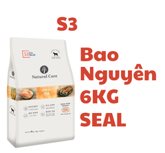 Hạt S1 S2 S3 cho Chó Natural Core - Hạt Natural Core hữu cơ đủ dòng S1 S2 S3 cho Chó - Thức ăn cho chó Đa đạm thành phần Cá hồi, Thịt Cừu