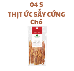 04 S Thịt Ức gà sấy cứng Natural Core cho Chó