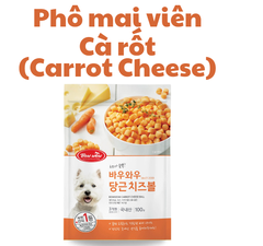 Carrot Cheese Ball Bowwow - Phô mai viên cà rốt Bowwow