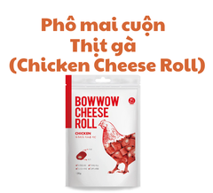 Chicken Cheese Roll Bowwow - Phomai cuộn thịt Gà Bowwow