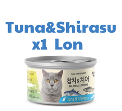 Pate Meowow - THỊT HỘP CHO MÈO TUNA WHITE MEAT