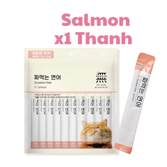 Súp thưởng Margin Gà Cá Hồi - XỐT THỊT THẬT CHO MÈO MUMARGIN