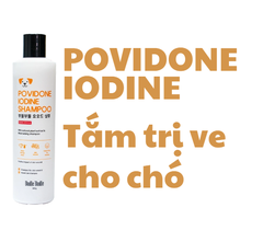SỮA TẮM TRỊ VIÊM DA CHO CHÓ BUDLE'BUDLE - POVIDONE IODINE SHAMPOO