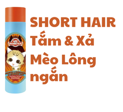 SỮA TẮM VÀ XẢ MÈO LÔNG NGẮN LEE&WEBSTER - SHAMPOO & CONDITIONER SHORTHAIR CAT