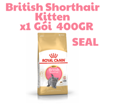 Hạt KITTEN British Shorthair Royal Canin cho Mèo con dưới 12 tháng tuổi giống Anh lông ngắn