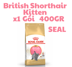 Hạt KITTEN British Shorthair Royal Canin cho Mèo con dưới 12 tháng tuổi giống Anh lông ngắn
