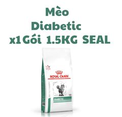 1.5kg SEAL CAT Diabetic - Hạt Royal Canin Mèo bị tiểu đường
