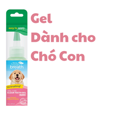 ForPuppy CleanTeethGel - Gel Tropiclean Fresh Breath chăm sóc răng miệng cho Chó Con từ 3 tháng tới 1 năm tuổi