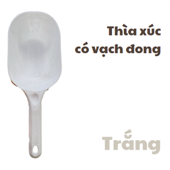 Thìa xúc thức ăn có vạch đong