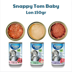 Lon 150gr Pate Snappy Tom Baby cho Mèo con dạng xay nhuyễn