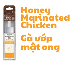 forDog Gel Enticers Honey Marinated Chicken Tropiclean - Gel vệ sinh răng miệng vị Gà ướp mật ong cho Chó
