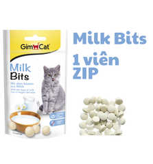 Milk Bits Tabs Gimcat - Snack dạng viên vị sữa thơm ngon