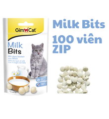 Milk Bits Tabs Gimcat - Snack dạng viên vị sữa thơm ngon