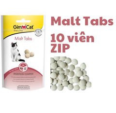 Malt Tabs Gimcat - Snack dạng viên hỗ trợ tiêu búi lông