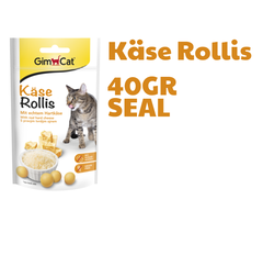 Kase Rollis Cheezies Tabs Gimcat - Snack viên phô mai giúp giảm stress cho mèo