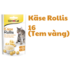 Kase Rollis Cheezies Tabs Gimcat - Snack viên phô mai giúp giảm stress cho mèo