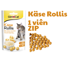 Kase Rollis Cheezies Tabs Gimcat - Snack viên phô mai giúp giảm stress cho mèo