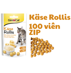 Kase Rollis Cheezies Tabs Gimcat - Snack viên phô mai giúp giảm stress cho mèo