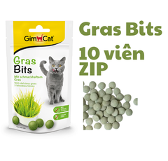 Gras Bits Tabs Gimcat - Snack dạng viên Cỏ mèo