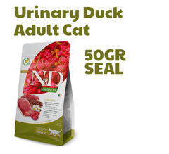 Hạt Quinoa Urinary Duck, Quinoa, Cranberry, Chamomile Farmina N&D - Hạt Vịt, Diêm mạch, Nam việt quất, Hoa cúc cho Mèo tiết niệu