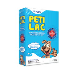 Sữa Petilac cho Chó chứa sữa non, colostrum & chất xơ