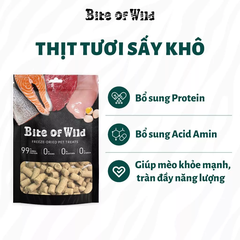 Thịt sấy Bite of Wild cho Mèo