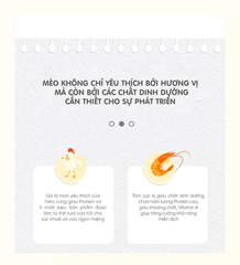 Thịt sấy Gà hấp Tôm Natural Core Mèo